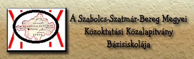 A Szabolcs-Szatmár-Bereg Megyei Közoktatási Közalapítvány  Bázisiskolája